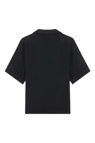 Chemisier en lin - Noir