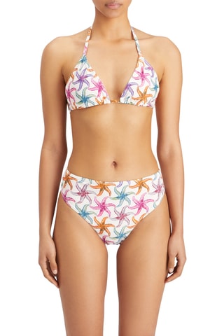 Bas de maillot réversible - Rouge et blanc