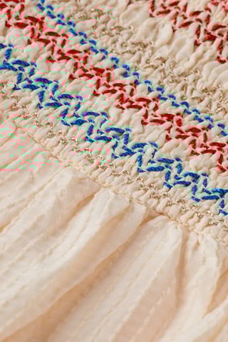 Jupe volantée - Ecru