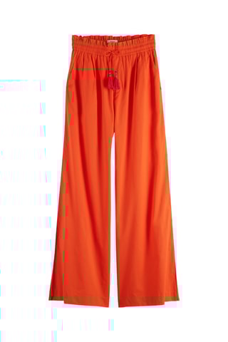 Pantalon taille haute - Orange