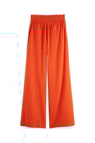 Pantalon taille haute - Orange