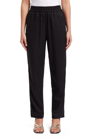 Pantalon taille haute - Noir