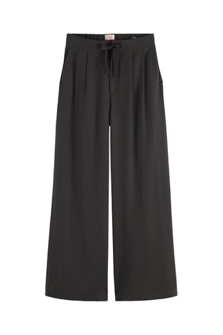 Pantalon taille haute - Noir