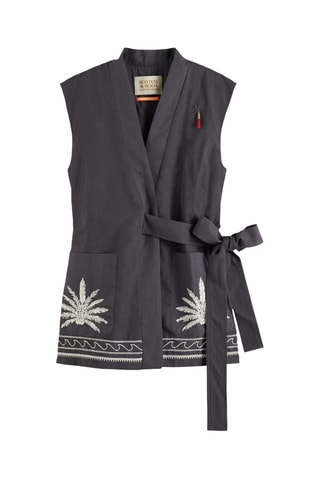 Veste sans manches - Marron