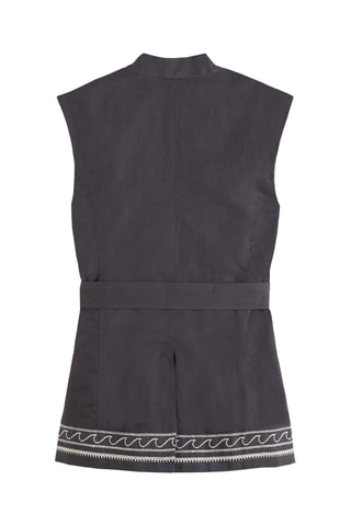 Veste sans manches - Marron