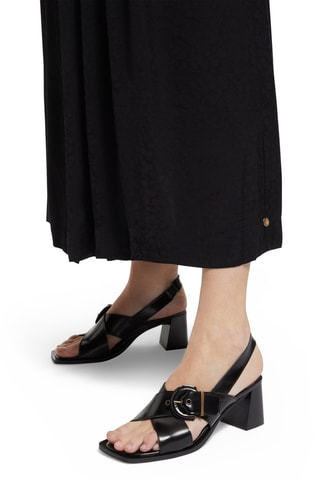 Robe portefeuille - Noir