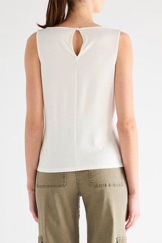 Top sans manches - Blanc cassé