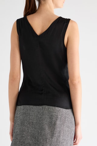 Blouse sans manches - Noir