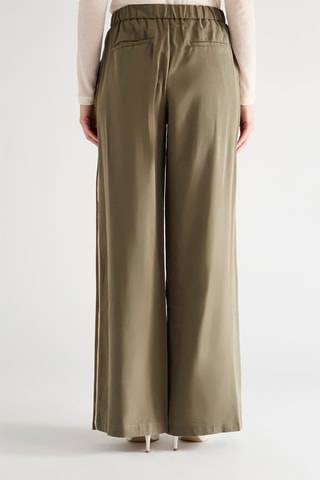 Pantalon wide legs - Kaki