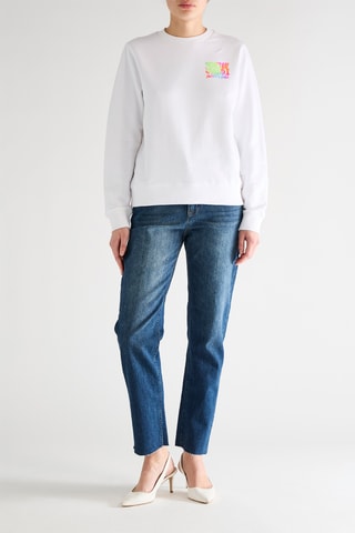 Jean taille haute - Bleu