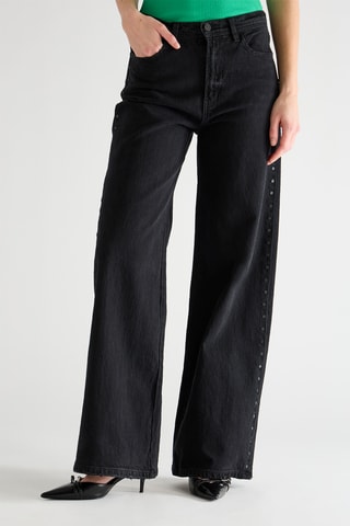 Jean wide legs - Noir