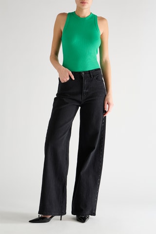 Jean wide legs - Noir