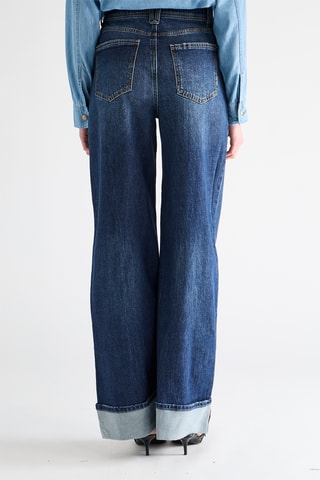 Jean wide legs - Bleu foncé