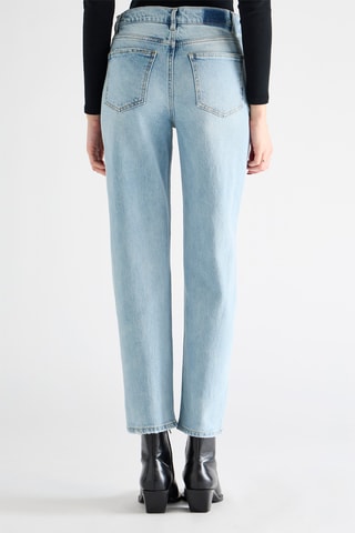 Jean taille haute - Ciel