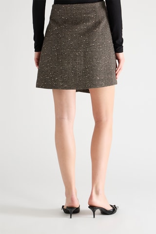 Jupe portefeuille - Marron