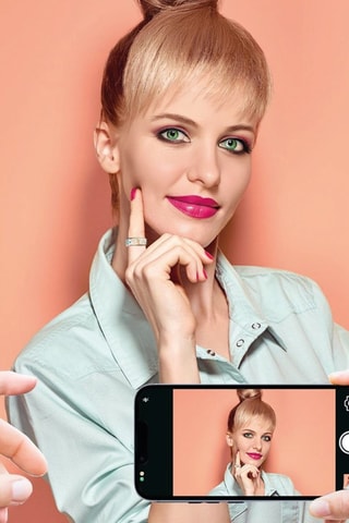 Anel conectado Mogie - Modelo Phoenix - Multicor - Tamanho 10