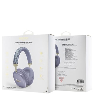 Auscultadores estéreo Guess - Gcube - Bluetooth - Violeta