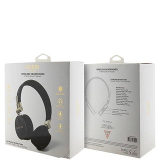 Auscultadores estéreo Guess - 4G - Bluetooth - Preto