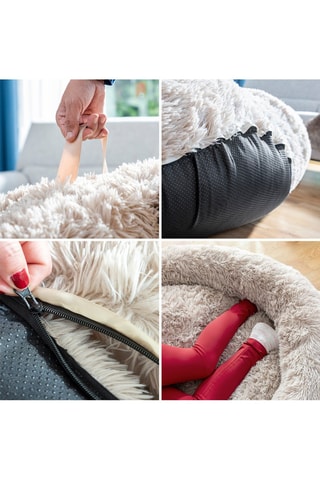 Cama anti-stress XXL Bege