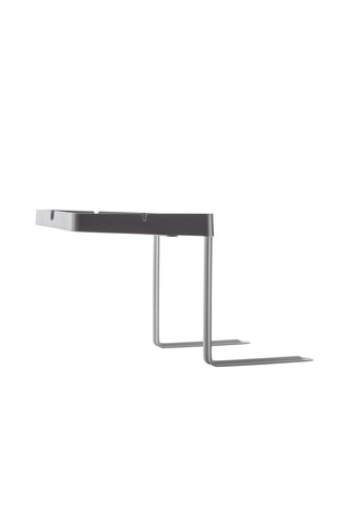 Mesa de cabeceira multifunções Cinzento