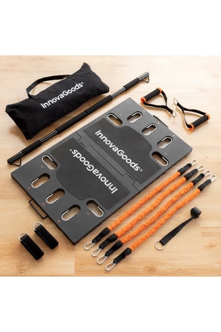 Sistema mural de treino desportivo Preto e laranja