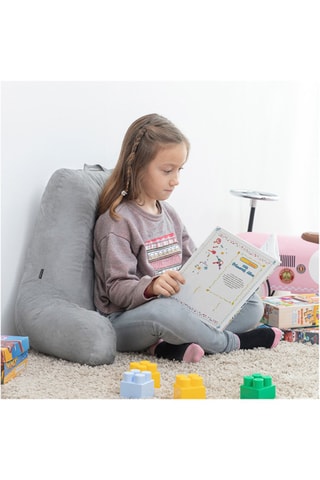 Almofada de leitura 
Cinzento