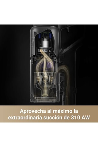 Aspirador vassoura sem fio - Filtro HEPA H14 - 90 min de autonomia