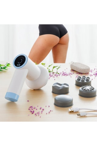 Pistola de massagem anticelulite 6 em 1