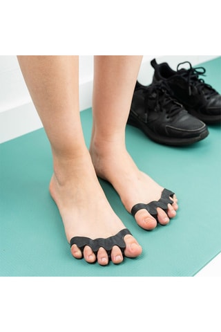 4 separadores de dedos dos pés para relaxamento e desporto