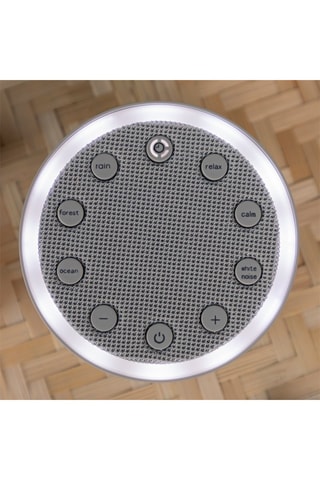 Máquina de barulhos brancos Cinzento