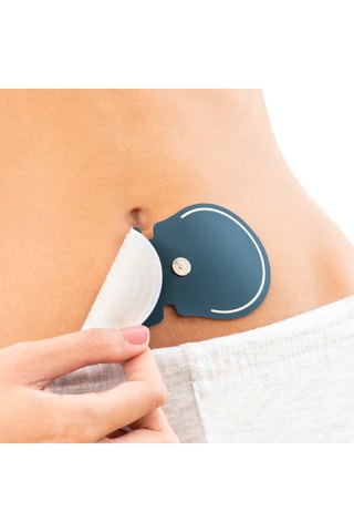 2 cargas para massajador de relaxamento menstrual