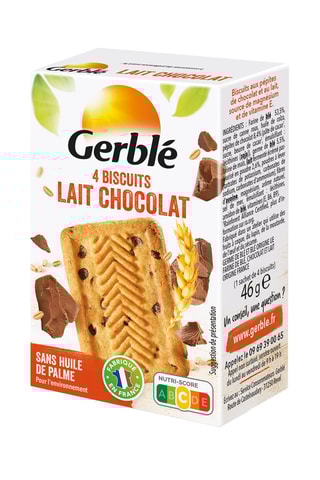 12 x Biscuits lait choco - 46 g