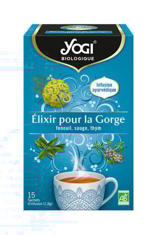 6 x Thé Elixir pour la gorge - 15 x 1,8 g