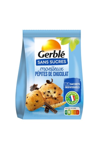 6 x Moelleux pépites de chocolat - 196 g