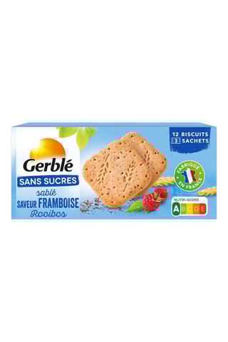 6 x Sablés Framboise Roiboos - 150 g