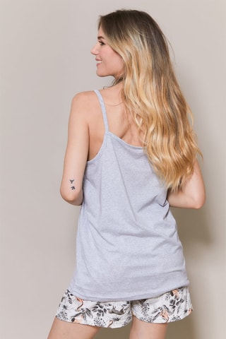 Pijama Miri - Cinzento-claro e branco - Just for Victoria