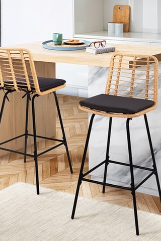 2 taburetes Cuba - 47 x 102 x 52 cm