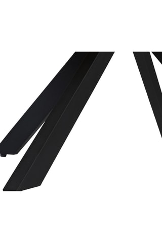 Mesa Brixton - Imitación madera y negro