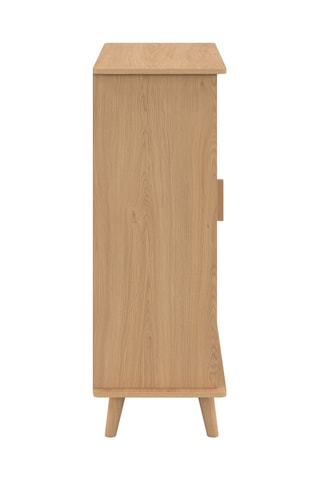 Aparador de 1 puerta Faustine - 81 x 70 x 30 cm