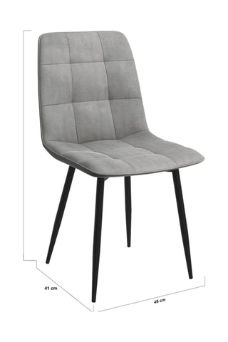 6 sillas Linda - 46 x 88 x 55 cm