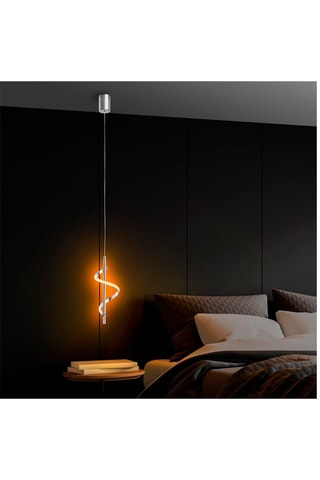 Suspension LED Likma - Argenté - 11 W