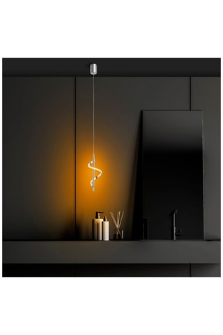 Suspension LED Likma - Argenté - 11 W