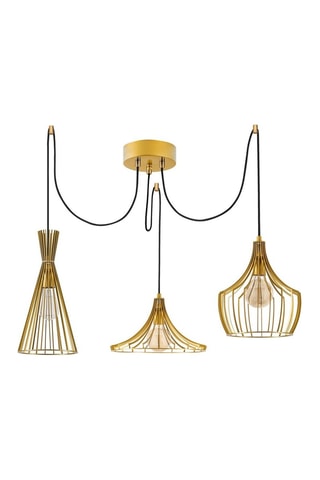 Suspension Mezopotamya - Doré - 3 x 40 W