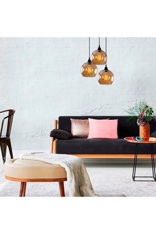 Hanglamp Gold Zwart en Goudkleurig