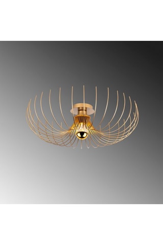 Plafondlamp Karsortel - Goudkleurig - 40 W