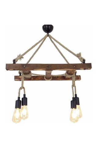 Hanglamp Borulu Naturel