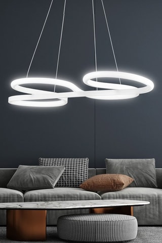 Suspension LED Swing - Blanc