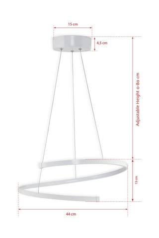 Suspension - Blanc - 40 W