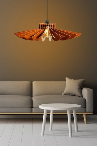 Hanglamp - Lichtbruin - 45-60 W