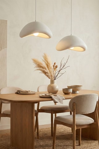 Hanglamp - Wit - 2 x 40 W